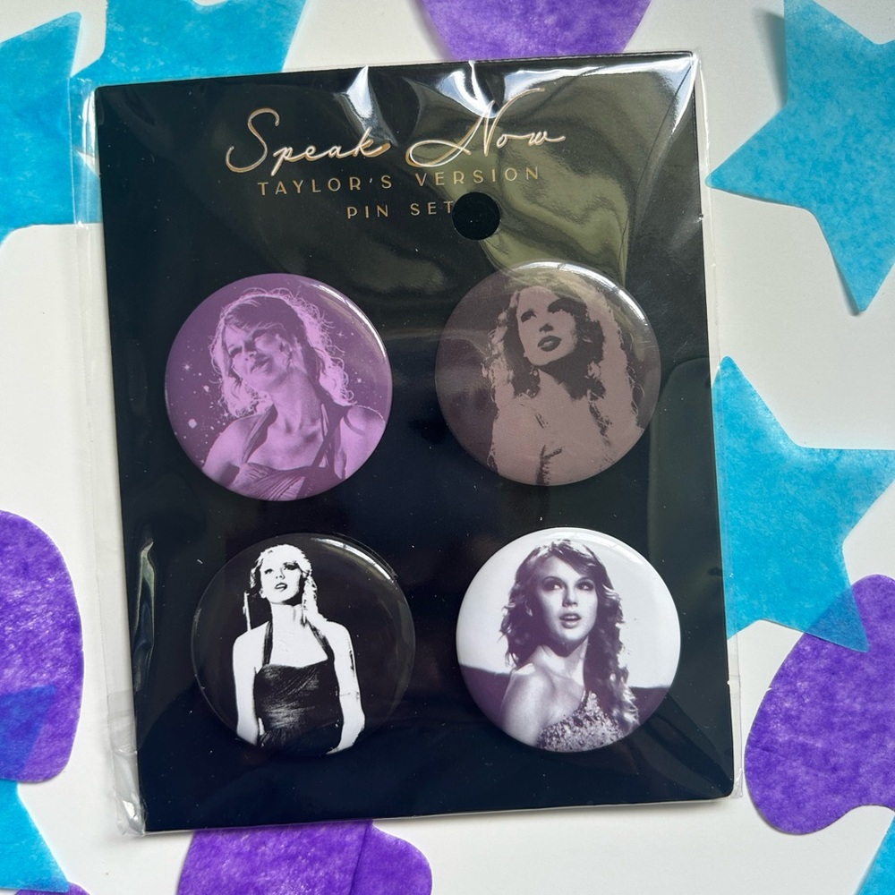 Taylor Swift Speak Now (Taylor's Version) Pin Set